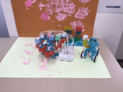 銀賞「家族で花見をする」